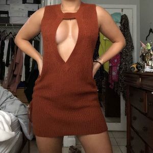 Knitted dress